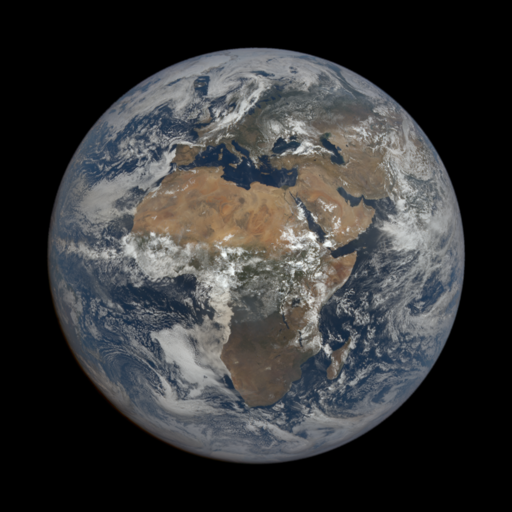 recent earth photograph
